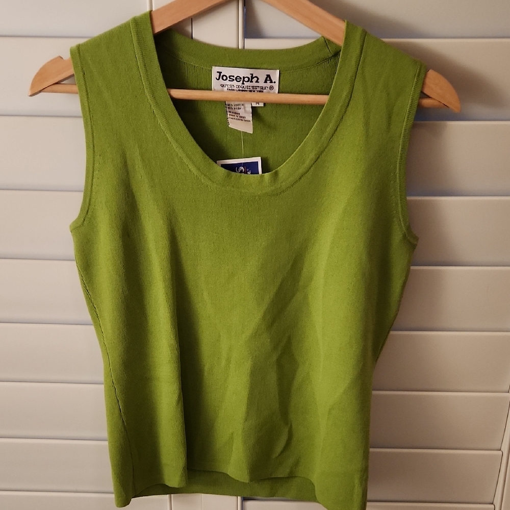 Joseph Green Sleeveless Top